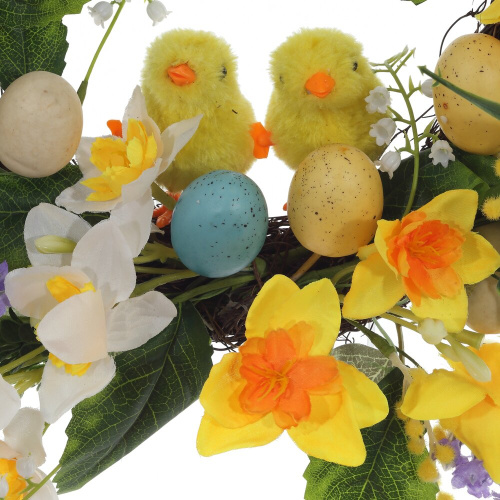 Изделие декоративное "Венок пасхальный", L50 W12 H50 см фото 2