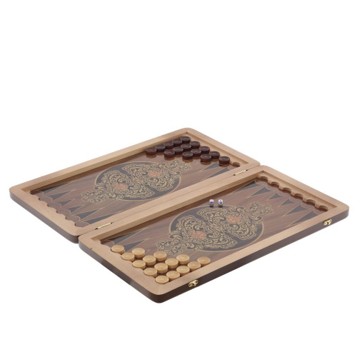 Игра настольная Нарды "Золотой питон", L59,5 W31 H5 см Игра настольная Нарды "Золотой питон", L59,5 W31 H5 см