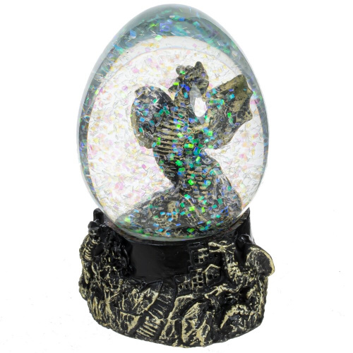 Фигурка декоративная в стекл.шаре "Дракон", D 4.5 см, L4,5 W4 H6 см, 2в. фото 3