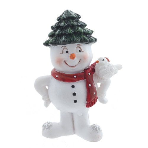 Фигурка декоративная "Снеговик", L3,5 W2,5 H5 см, 4в. фото 2 Фигурка декоративная "Снеговик", L3,5 W2,5 H5 см, 4в. фото 2