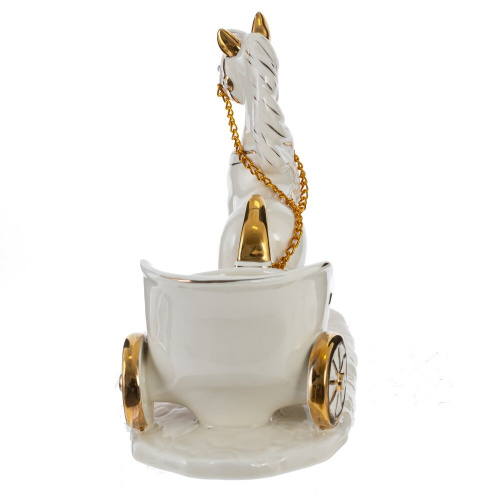 Фигурка декоративная "Лошадка" с подсвечником, D свечи 3,5 см, L16,5 W7 H12 см фото 3 Фигурка декоративная "Лошадка" с подсвечником, D свечи 3,5 см, L16,5 W7 H12 см фото 3