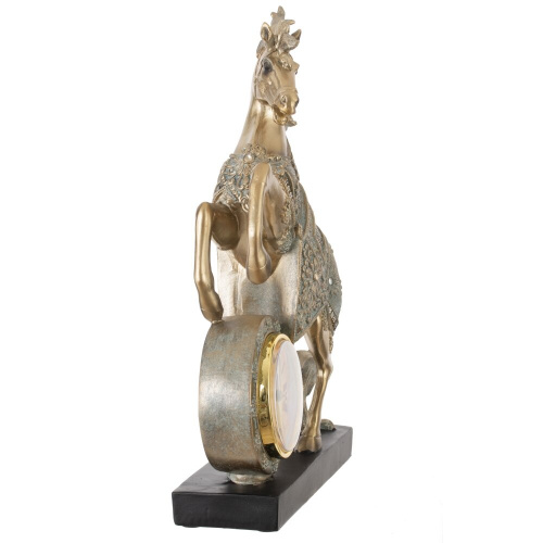 Фигурка декоративная "Лошадь" с часами (AAx1,н.п.), L23 W7 H33 см фото 4 Фигурка декоративная "Лошадь" с часами (AAx1,н.п.), L23 W7 H33 см фото 4