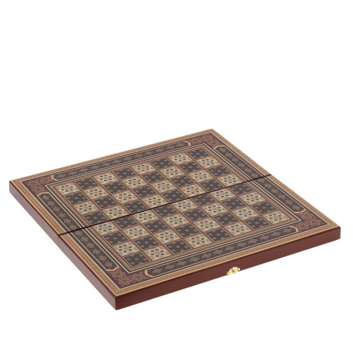 Игра настольная 3 в 1 ( шахматы, шашки, нарды) "Восточная мозаика", L50 W25 H6 см фото 4 Игра настольная 3 в 1 ( шахматы, шашки, нарды) "Восточная мозаика", L50 W25 H6 см фото 4