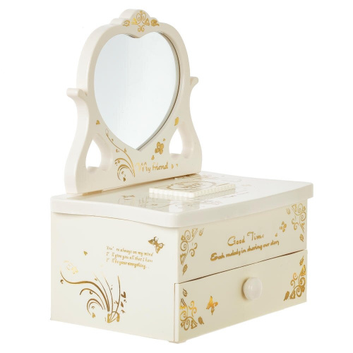 Шкатулка для украшений (музык.), L16 W11 H20 см фото 2 Шкатулка для украшений (музык.), L16 W11 H20 см фото 2