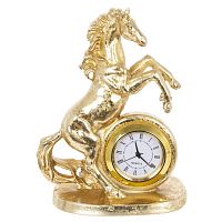 Фигурка декоративная "Лошадь" с часами (LR41x1), L8,5 W5 H12 см
