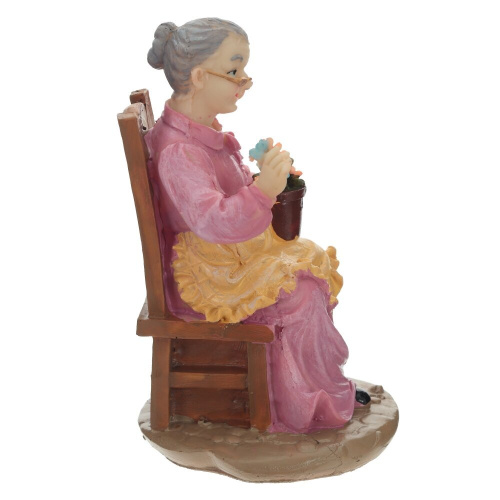 Фигурка декоративная "Бабушка/Дедушка", L10 W10 H16,5 см фото 2