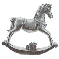Фигурка декоративная "Лошадка-качалка", L15 W3 H15 см