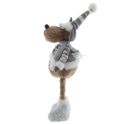 Игрушка набивная "Олень", L18 W18 H55/44 см фото 3