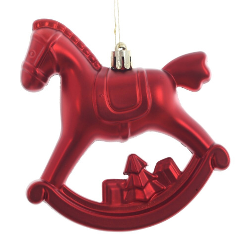 Набор из 2шт, Украшение новогоднее "Лошадка", L11 W5 H10 см фото 3 Набор из 2шт, Украшение новогоднее "Лошадка", L11 W5 H10 см фото 3
