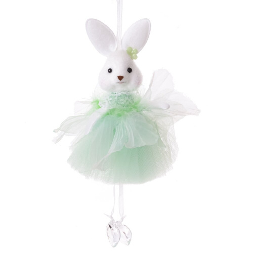 Изделие декоративное подвесное "Зайка" (блок 6шт), L9 W4,5 H19 см, 2в. фото 3