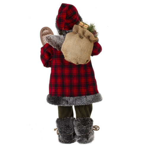 Дед Мороз, L27 W17 H43 см( высота с поднятым колпаком 60см) фото 3 Дед Мороз, L27 W17 H43 см( высота с поднятым колпаком 60см) фото 3