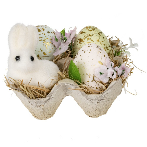 Изделие декоративное "Пасхальная композиция", L10,5 W10 H8,5 см фото 5