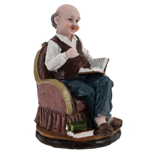 Фигурка декоративная "Бабушка/Дедушка", L10,5 W10,5 H16 см, 2в. фото 6