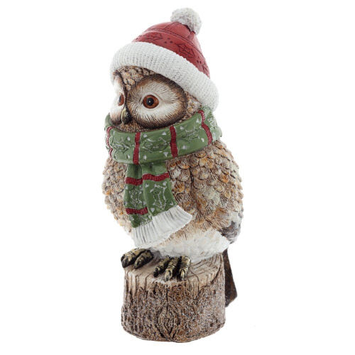 Фигурка декоративная "Сова", L11 W13 H24 см