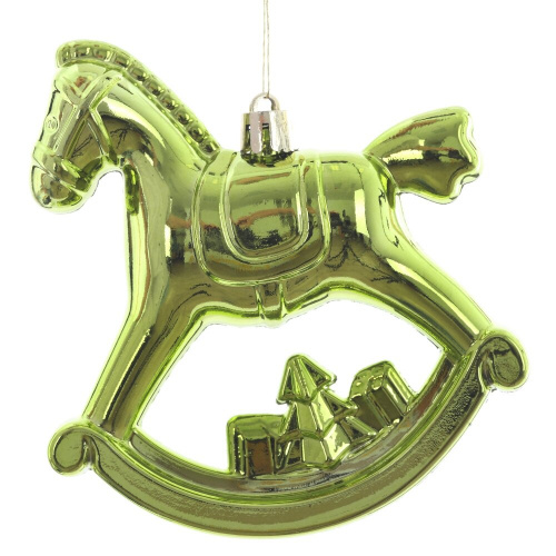 Набор из 2шт, Украшение новогоднее "Лошадка", L11 W5 H10 см фото 2 Набор из 2шт, Украшение новогоднее "Лошадка", L11 W5 H10 см фото 2