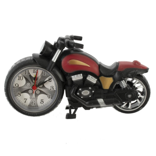 Будильник "Мотоцикл", L22 W5,5 H12 см