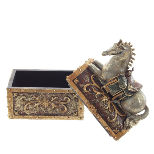 Шкатулка "Лошадь", L14,5 W9 H20 см фото 2 Шкатулка "Лошадь", L14,5 W9 H20 см фото 2