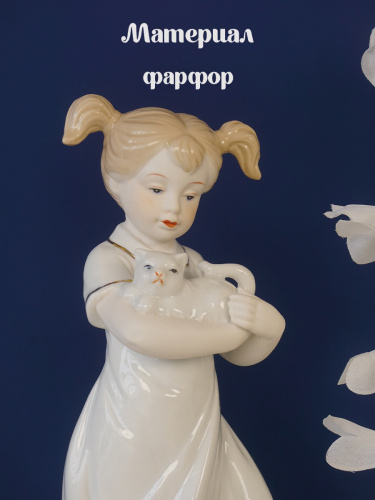 Фигурка декоративная "Девочка", L10,5 W7,5 H22 см фото 3