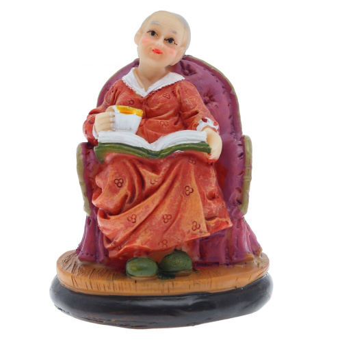 Фигурка декоративная "Бабушка/Дедушка", L6 W6 H7,5 см, 2в. фото 3