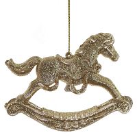 Украшение новогоднее "Лошадка" L8 W0,7 H7 см