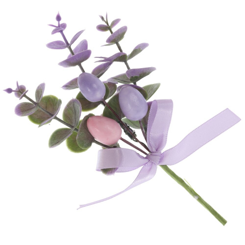 Ветка искусственная "Пасхальная", L7,5 W2,5 H14 см