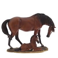 Фигурка декоративная "Лошади", L28,5 W10 H20 см