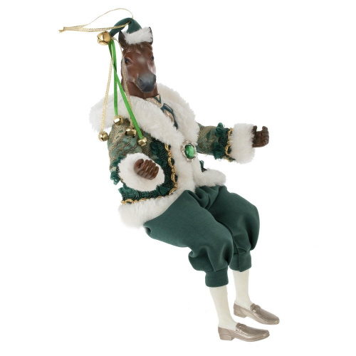 Игрушка набивная подвес "Лошадь", L17 W8 H36/22 см фото 2