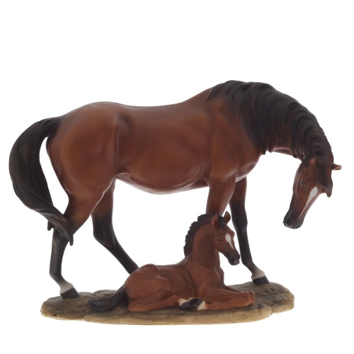 Фигурка декоративная "Лошади", L28,5 W10 H20 см Фигурка декоративная "Лошади", L28,5 W10 H20 см