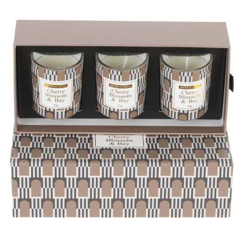 Набор из 3-х свечей ароматических, D 4.5 см, L21 W10 H5,5 см фото 8