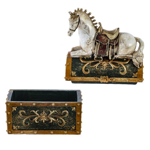 Шкатулка "Лошадь", L14,5 W9 H20 см фото 6 Шкатулка "Лошадь", L14,5 W9 H20 см фото 6