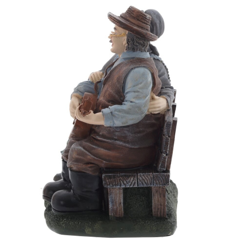 Фигурка декоративная "Бабушка с дедушкой", L18 W11 H18 см, 2в. фото 5 Фигурка декоративная "Бабушка с дедушкой", L18 W11 H18 см, 2в. фото 5