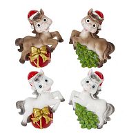 Копилка "Лошадка",  L12 W5 H13 см, 4в.