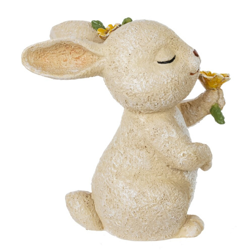 Фигурка декоративная "Зайка", L7,5 W12 H12,5 см фото 2 Фигурка декоративная "Зайка", L7,5 W12 H12,5 см фото 2