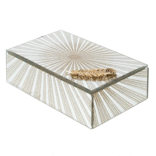 Шкатулка, L21 W13 H7,5 см фото 2