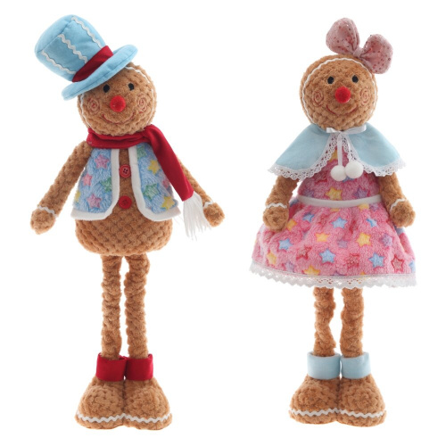 Игрушка набивная "Пряничный человечек", L20 W15 H56 см, 2в. Игрушка набивная "Пряничный человечек", L20 W15 H56 см, 2в.