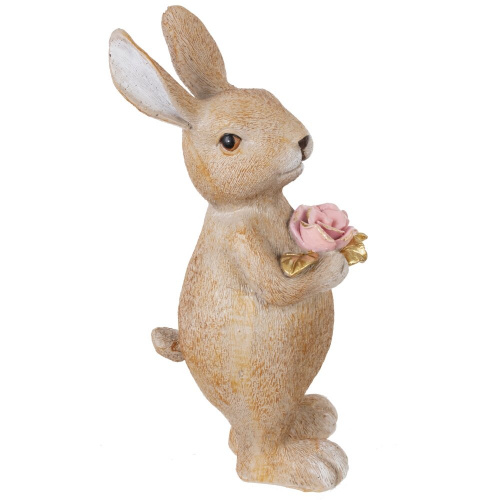 Фигурка декоративная "Зайка", L7 W9 H18,5 см фото 4