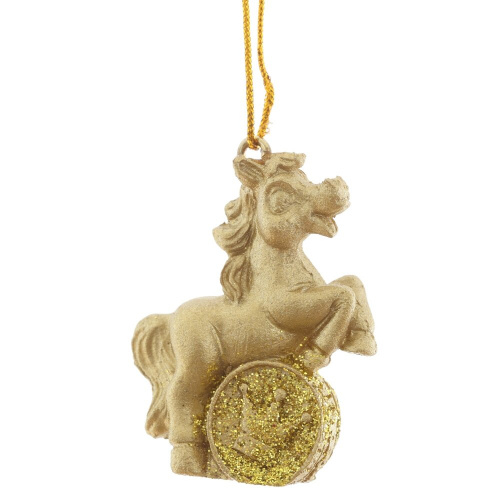 Фигурка декоративная подвесная "Лошадка", L3 W1,5 H4 см, 3в. фото 4 Фигурка декоративная подвесная "Лошадка", L3 W1,5 H4 см, 3в. фото 4