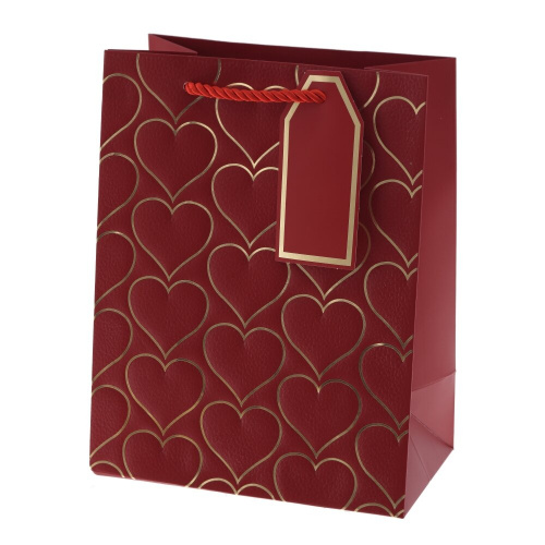 Пакет подарочный S (бумага 210г/м2, блок 12шт), L18 W10 H23 см, 4в. фото 3