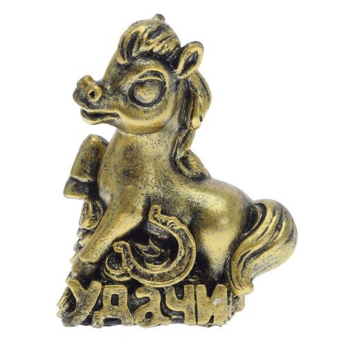 Копилка "Лошадь", L7 W5 H10 см, 4в. фото 3