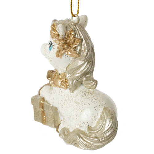 Фигурка декоративная подвесная "Лошадка", L6 W3 H6,5 см фото 4 Фигурка декоративная подвесная "Лошадка", L6 W3 H6,5 см фото 4