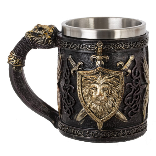 Кружка "Доспехи", 450 мл, L14,5 W9,5 H11,5 см фото 3