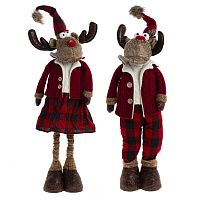 Игрушка набивная "Олень" (телескоп ноги), L23 W17 H99/40 см