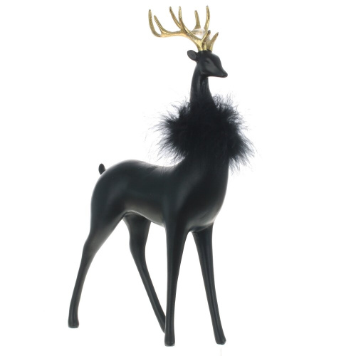 Фигурка декоративная "Олень", L21 W7 H40 см фото 2