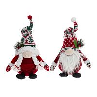 Игрушка набивная "Гном", L19 W12 H41 см, разм.полк. Lп19 Wп12 Hп23 см, 2в.