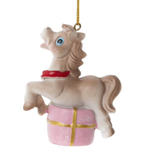 Фигурка декоративная подвесная "Лошадка", L6 W3 H8 см, 6в. фото 10 Фигурка декоративная подвесная "Лошадка", L6 W3 H8 см, 6в. фото 10