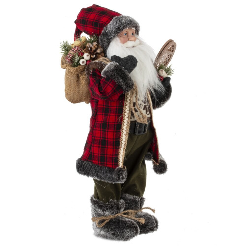 Дед Мороз, L27 W17 H43 см( высота с поднятым колпаком 60см) фото 4 Дед Мороз, L27 W17 H43 см( высота с поднятым колпаком 60см) фото 4