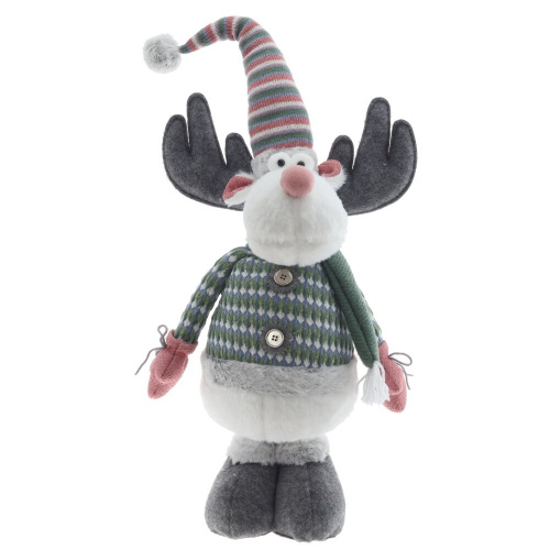 Игрушка набивная "Олень" (телескоп ноги), L26 W20 H96/48 см фото 2