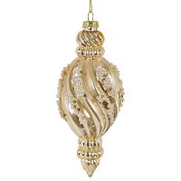 Украшение новогоднее "Капля спиралевидная", L7 W7 H17,5 см Украшение новогоднее "Капля спиралевидная", L7 W7 H17,5 см