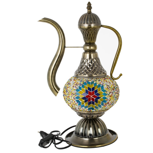 Светильник, L24 W17 H43 см, Е14, шнур 1,07 м