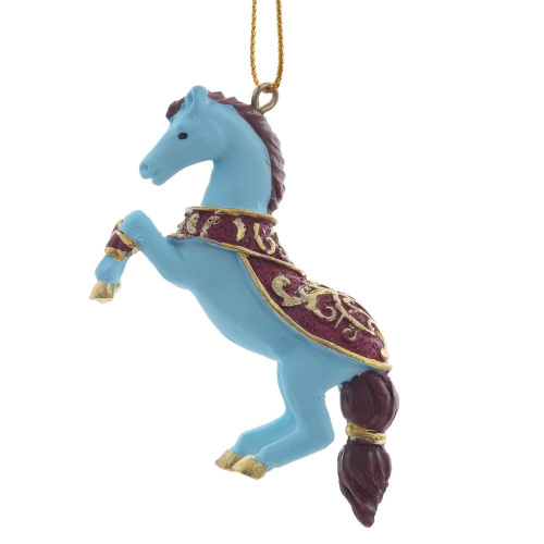 Фигурка декоративная подвесная "Лошадка", L7,5 W1,5 H4,5 см, 4в. фото 4 Фигурка декоративная подвесная "Лошадка", L7,5 W1,5 H4,5 см, 4в. фото 4